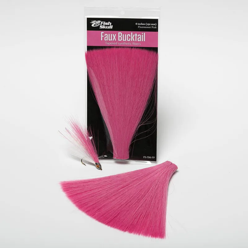 FAUX BUCKTAIL FL PINK