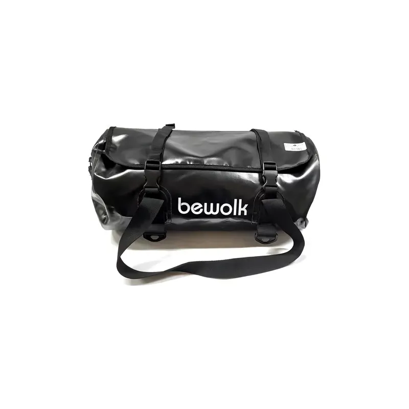 BOLSO ESTANCO BEWOLK 25 LT CON CIERRE Y SOLAPA NEGRO - Imagen 3