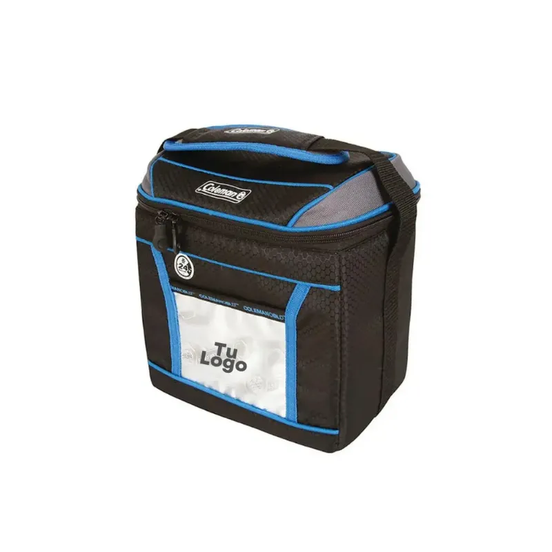 BOLSO TERMICO COLEMAN TRAILBLAZER AZUL/NEGRO 16 LATAS