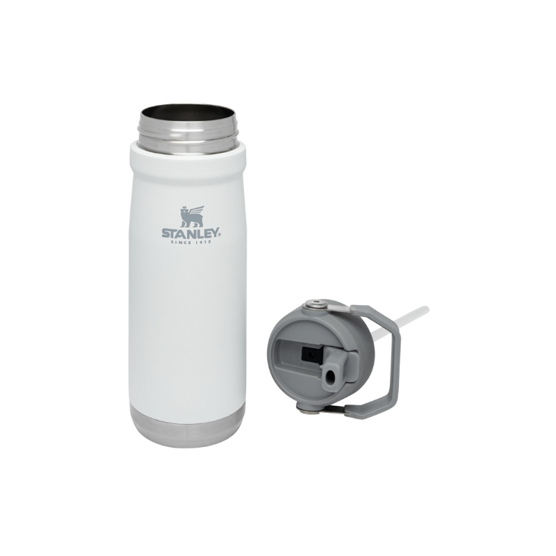 BOTELLA STANLEY FLIP STRAW 500ML POLAR