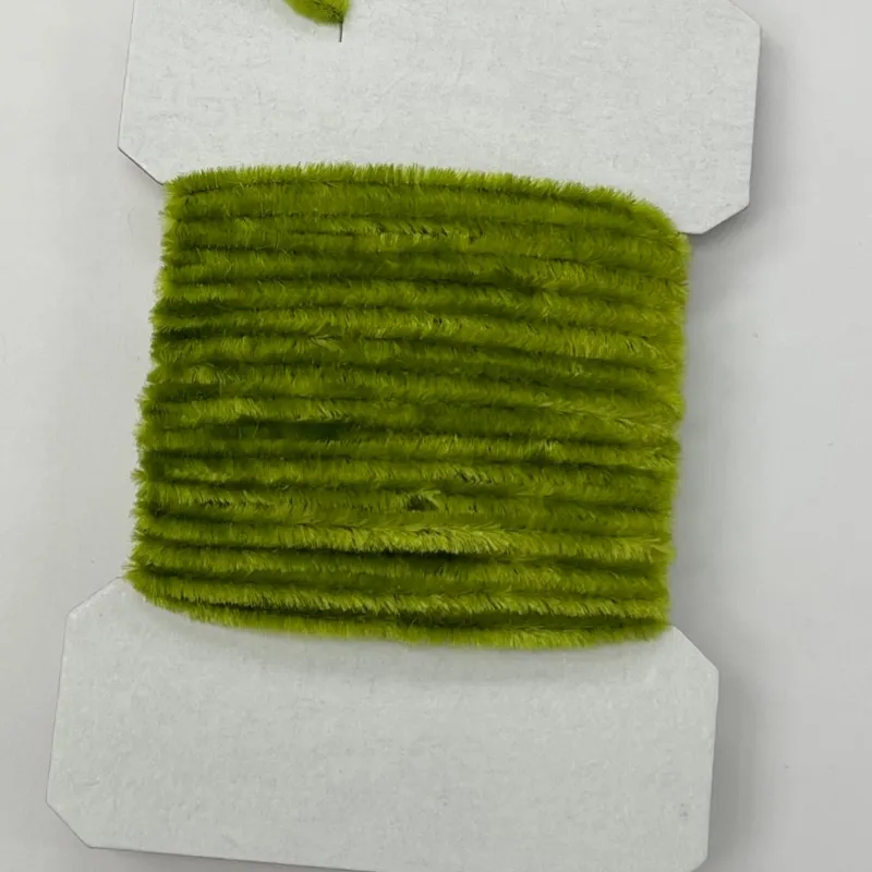 CHENILLE FINE LIGHT OLIVE - Imagen 2