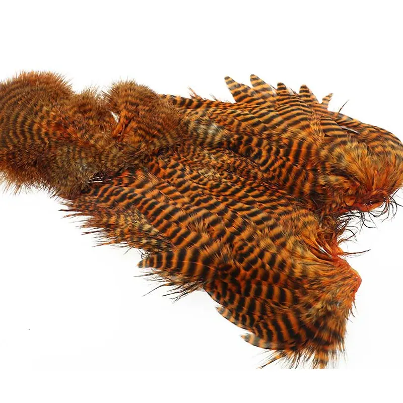 EWING WOOLY BUGGER PATCH GRIZZLY/ORANGE - Imagen 2