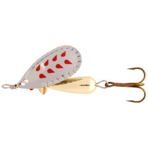 ABU DROPPEN 8 SILVER/RED MARKS