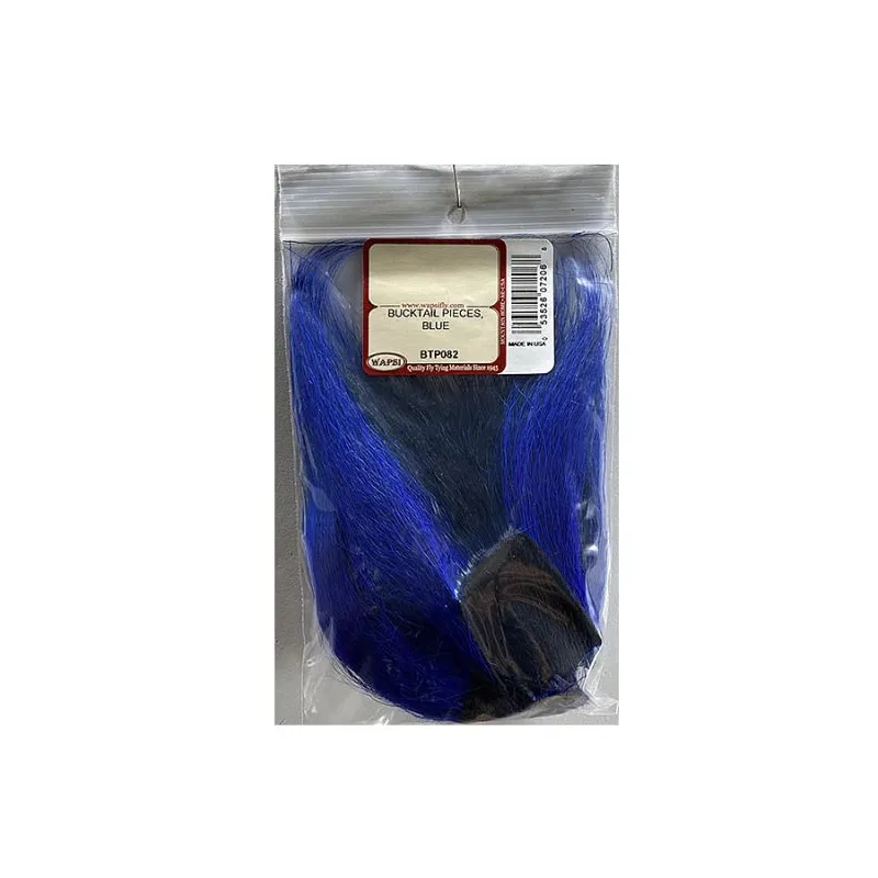 BUCKTAIL PIECES BLUE