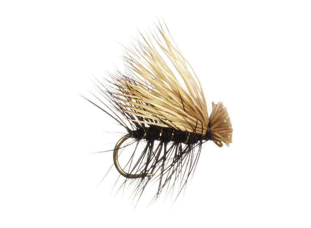 MOSCA RAINYS ELK HAIR CADDIS BLACK #14